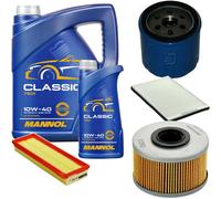 Denckermann Controllo Set mannol Classic 10W-40 6L per Renault Megane i '