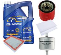 DENCKERMANN Controllo Set MANNOL Classic 10W-40 6L Per Renault Megane III