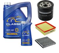 DENCKERMANN Controllo Set MANNOL Classic 10W-40 6L Per Renault Vel Satis 3.5