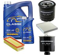 DENCKERMANN Controllo Set MANNOL Classic 10W-40 6L Per Rover 200 Schrägheck