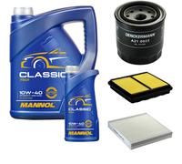 DENCKERMANN Controllo Set MANNOL Classic 10W-40 6L Per Rover 400 Hatchback