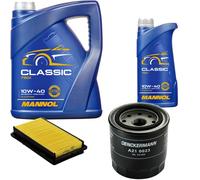 DENCKERMANN Controllo Set MANNOL Classic 10W-40 6L Per Rover 600 620 Si 620I