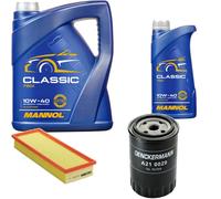 DENCKERMANN Controllo Set MANNOL Classic 10W-40 6L Per Seat Cordoba Vario