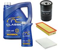 DENCKERMANN Controllo Set MANNOL Classic 10W-40 6L Per Seat Ibiza II 1.8 T