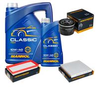 DENCKERMANN Controllo Set MANNOL Classic 10W-40 6L Per Smart Fortwo Cabrio