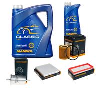 DENCKERMANN Controllo Set MANNOL Classic 10W-40 6L Per Smart Fortwo Coupe