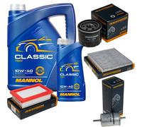 DENCKERMANN Controllo Set MANNOL Classic 10W-40 6L Per Smart Fortwo Coupe