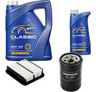 DENCKERMANN Controllo Set MANNOL Classic 10W-40 6L Per Suzuki Baleno Kombi