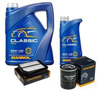 DENCKERMANN Controllo Set MANNOL Classic 10W-40 6L Per Suzuki Grand Vitara