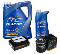 DENCKERMANN Controllo Set MANNOL Classic 10W-40 6L Per Suzuki Grand Vitara