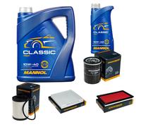 DENCKERMANN Controllo Set MANNOL Classic 10W-40 6L Per Suzuki Swift IV 1.6
