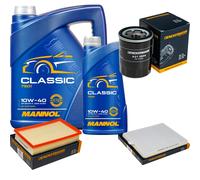 DENCKERMANN Controllo Set MANNOL Classic 10W-40 6L Per Suzuki Wagon R+ 1.3