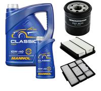 DENCKERMANN Controllo Set MANNOL Classic 10W-40 6L Per Toyota Corolla 1.4