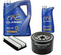 DENCKERMANN Controllo Set MANNOL Classic 10W-40 6L Per Toyota Corolla 2.0