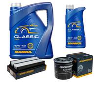 DENCKERMANN Controllo Set MANNOL Classic 10W-40 6L Per Toyota Corolla Station