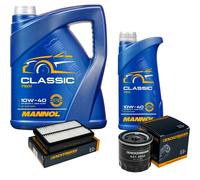 DENCKERMANN Controllo Set MANNOL Classic 10W-40 6L Per Toyota Previa 2.4
