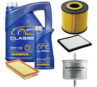 DENCKERMANN Controllo Set MANNOL Classic 10W-40 6L Per Volvo V40 Kombi 1.8