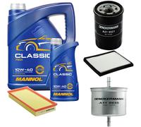 DENCKERMANN Controllo Set MANNOL Classic 10W-40 6L Per Volvo V40 Kombi 1.8i