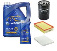 DENCKERMANN Controllo Set MANNOL Classic 10W-40 6L Per VW Polo Variant 1.9
