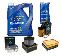 DENCKERMANN Controllo Set MANNOL Classic 10W-40 6L Per VW Transporter IV Bus