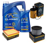 DENCKERMANN Controllo Set MANNOL Classic 10W-40 6L Per VW Transporter IV Bus
