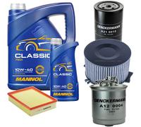 DENCKERMANN Controllo Set MANNOL Classic 10W-40 6L Per VW Transporter IV Bus