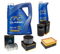 DENCKERMANN Controllo Set MANNOL Classic 10W-40 6L Per VW Transporter IV Bus