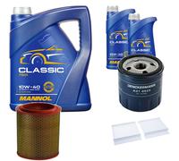 DENCKERMANN Controllo Set MANNOL Classic 10W-40 7L Per Alfa Romeo 156