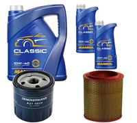 DENCKERMANN Controllo Set MANNOL Classic 10W-40 7L Per Alfa Romeo Spider 2.0