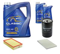 DENCKERMANN Controllo Set MANNOL Classic 10W-40 7L Per Audi A6 2.6 2.3 2.8