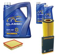 DENCKERMANN Controllo Set MANNOL Classic 10W-40 7L Per Audi A8 2.5 TDI