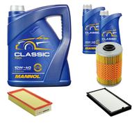 Denckermann Controllo Set mannol Classic 10W-40 7L per BMW