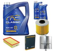 DENCKERMANN Controllo Set MANNOL Classic 10W-40 7L Per BMW 3er Compact 316i