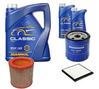 DENCKERMANN Controllo Set MANNOL Classic 10W-40 7L Per Citroën Berlingo 1.4I