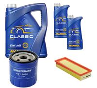 DENCKERMANN Controllo Set MANNOL Classic 10W-40 7L Per Citroën Berlingo 1.8i