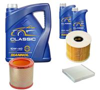 DENCKERMANN Controllo Set MANNOL Classic 10W-40 7L Per Citroën Berlingo