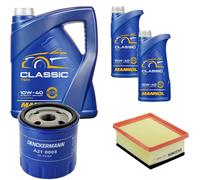 DENCKERMANN Controllo Set MANNOL Classic 10W-40 7L Per Citroën Berlingo