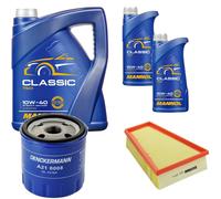 DENCKERMANN Controllo Set MANNOL Classic 10W-40 7L Per Citroën Berlingo