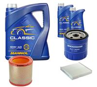 DENCKERMANN Controllo Set MANNOL Classic 10W-40 7L Per Citroën Berlingo