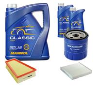 DENCKERMANN Controllo Set MANNOL Classic 10W-40 7L Per Citroën Berlingo