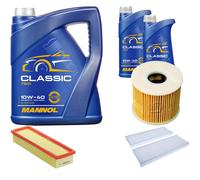 DENCKERMANN Controllo Set MANNOL Classic 10W-40 7L Per Citroën C-Elysee
