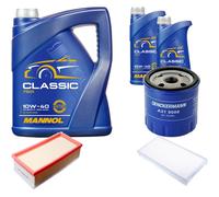 DENCKERMANN Controllo Set MANNOL Classic 10W-40 7L Per Citroën C5 II Break