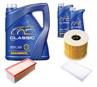 Denckermann Controllo Set mannol Classic 10W-40 7L per Citroën C5 II Break