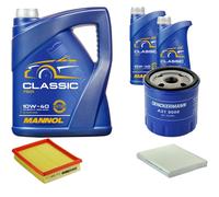 DENCKERMANN Controllo Set MANNOL Classic 10W-40 7L Per Citroën Xsara Picasso