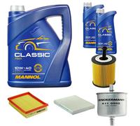 DENCKERMANN Controllo Set MANNOL Classic 10W-40 7L Per Citroën Xsara Picasso