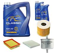 DENCKERMANN Controllo Set MANNOL Classic 10W-40 7L Per Citroën Xsara Picasso