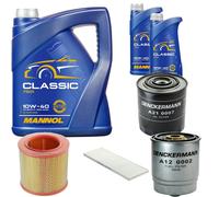 DENCKERMANN Controllo Set MANNOL Classic 10W-40 7L Per Fiat Ducato Kasten
