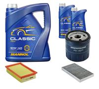DENCKERMANN Controllo Set MANNOL Classic 10W-40 7L Per Fiat Marea Weekend