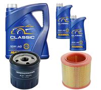 DENCKERMANN Controllo Set MANNOL Classic 10W-40 7L Per Fiat Talento Kasten
