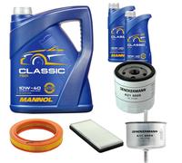 DENCKERMANN Controllo Set MANNOL Classic 10W-40 7L Per Ford Fiesta III 1.1